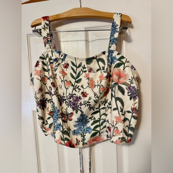 Floral Corduroy Top & Pant set - Picture 7 of 14